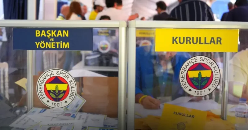 Fenerbahçe başkanlık seçim tarihi: İşte merak edilen liste