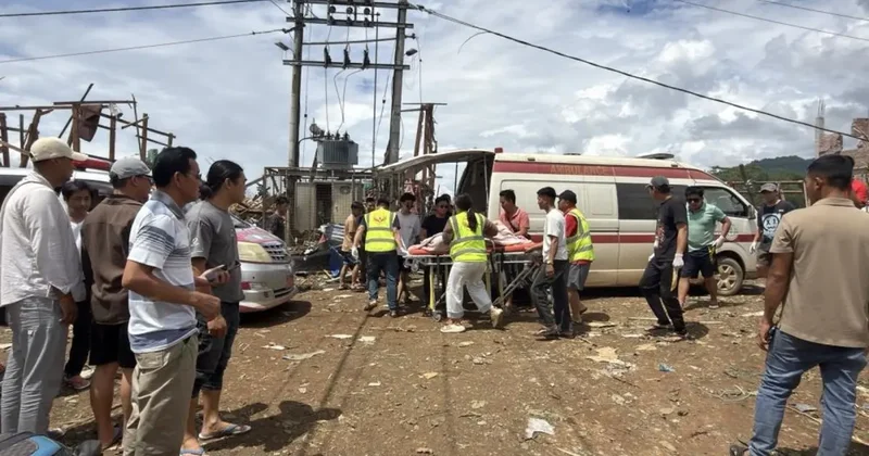 Myanmar da patlama: 55 ölü, 70 ten fazla yaralı