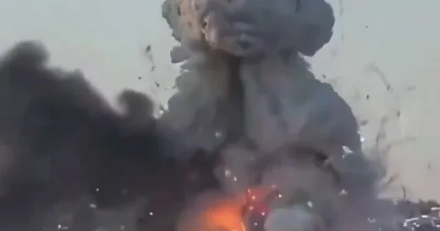 Malta da hava fişek fabrikasında feci patlama: Duman yaklaşık 300 metre yüksekliğe ulaştı VİDEO İZLE