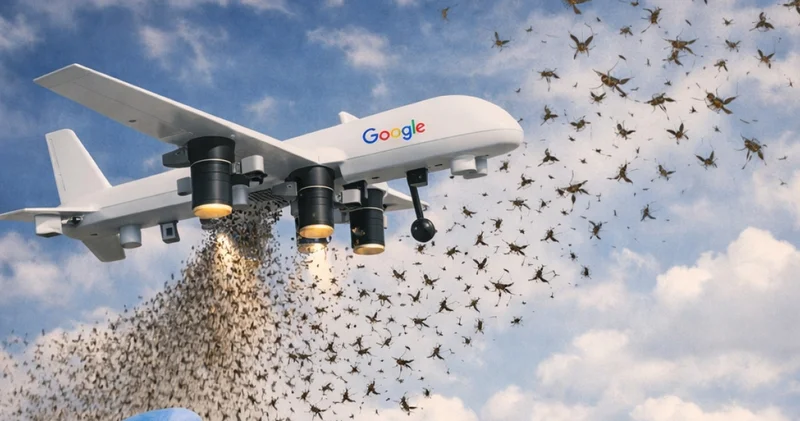 Google’dan sivrisinek ordusu! Laboratuvar yetiştirilen 32 milyon sivrisinek ordusu salınacak