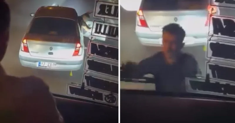 Alkollü Sürücü Otobüsü Taciz Etti