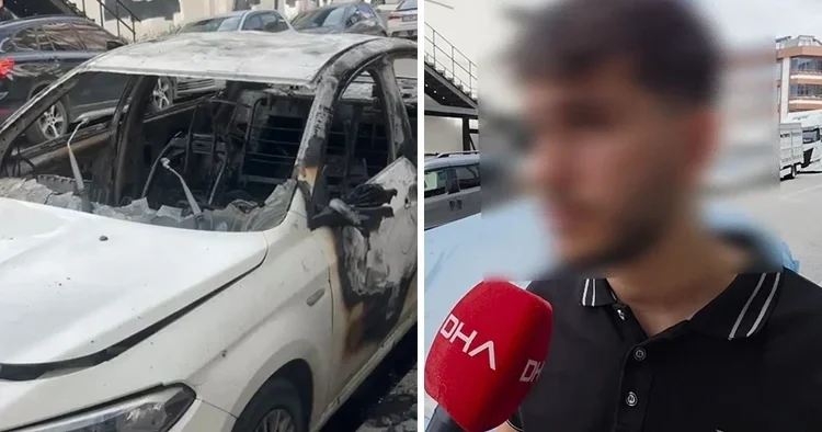 Araçlarını görünce başlarından aşağı kaynar su döküldü Olay sonrası haladan şok mesaj: Kendimize yediremedik