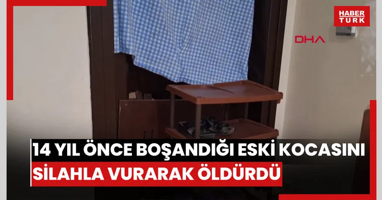 Sancaktepe de 14 yıl önce boşandığı eski kocasını silahla vurarak öldürdü