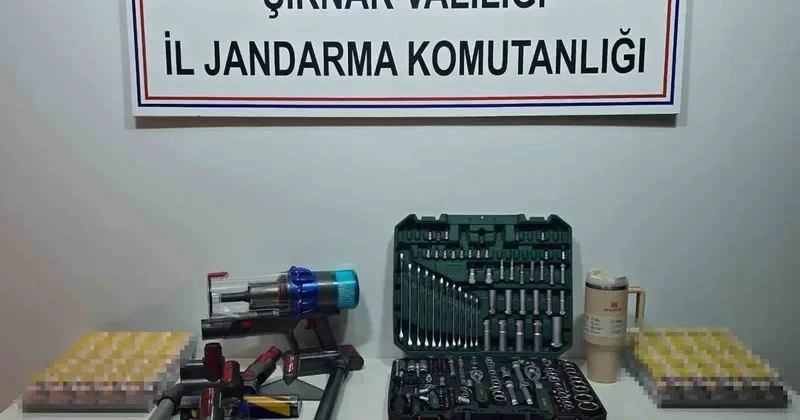 Şırnak’ta jandarmadan asayiş, kaçakçılık ve narkotik operasyonu