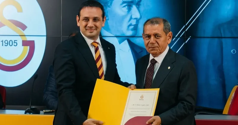 Galatasaray da başkan Dursun Özbek ve kurulları mazbatalarını aldı