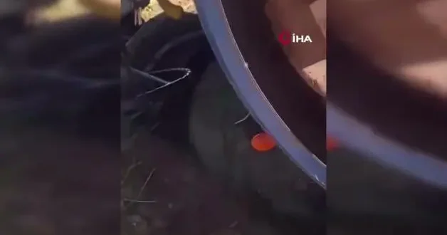 Siirt te traktörün altında kalan sürücü ağır yaralandı