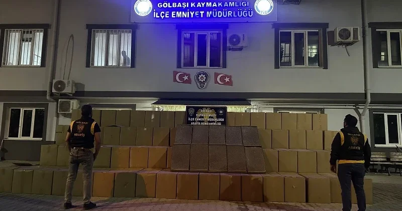 Şüpheli tırda 5,5 milyon adet bandrolsüz sigara ele geçirildi Gündem Haberleri