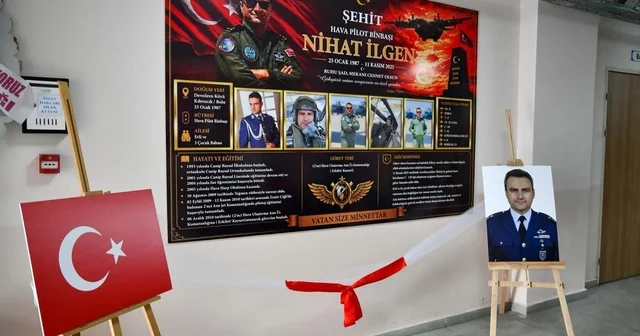 Şehit Hava Pilot Binbaşı Nihat İlgen in adı Bolu da okula verildi Bolu Haberleri