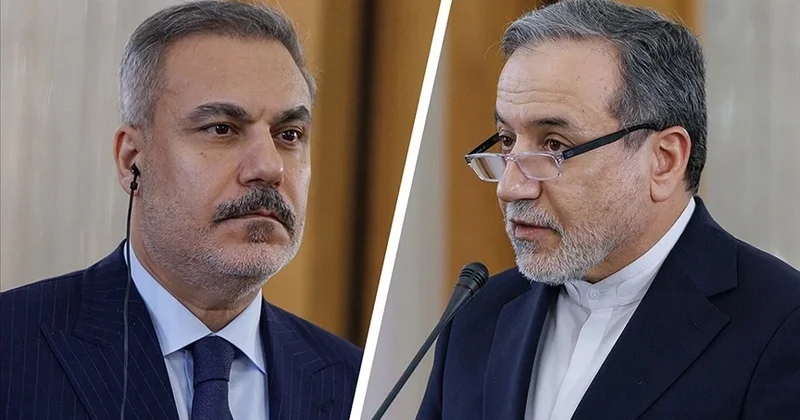 Bakan Fidan, İranlı mevkidaşı Arakçi ile görüştü