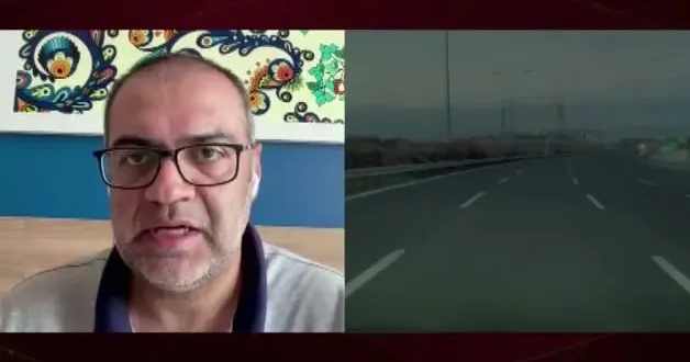 Osman Gazi Köprüsü nde feci kaza kıl payı atlatıldı! Sürücü o duruma isyan etti...