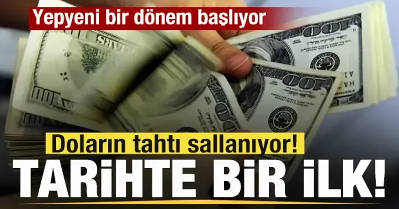 Doların tahtı sallanıyor! Tarihte bir ilk gerçekleşti Yepyeni bir dönem başlıyor