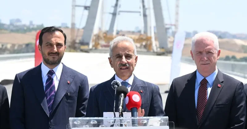 Bakan Uraloğlu, Başakşehir Nakkaş Otoyolu nda incelemelerde bulundu