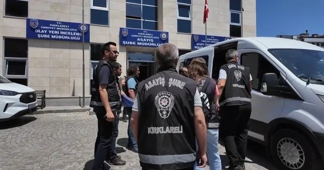 Araçların şase numaralarını değiştirip piyasaya süren örgüte operasyon: 42 gözaltı Kırklareli Haberleri Habertürk Yerel Haberler