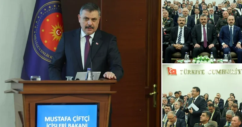 Bakan Çiftçi yol haritasını anlattı: Yeni nesil suç şebekelerine sınır ötesi operasyon Türkiye Haberleri
