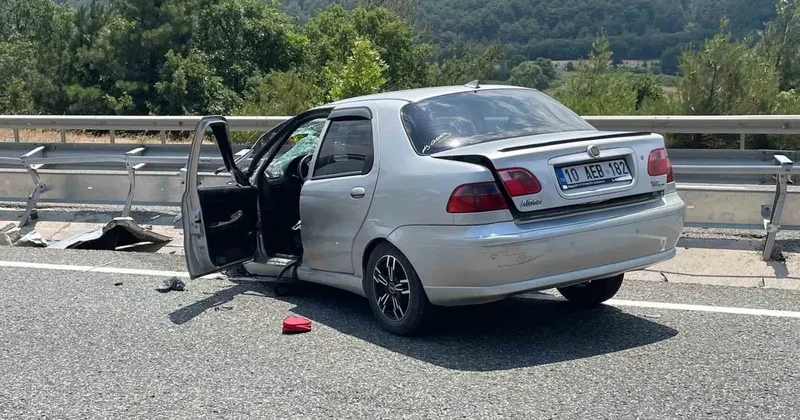 Edremit Balıkesir karayolunda trafik kazası