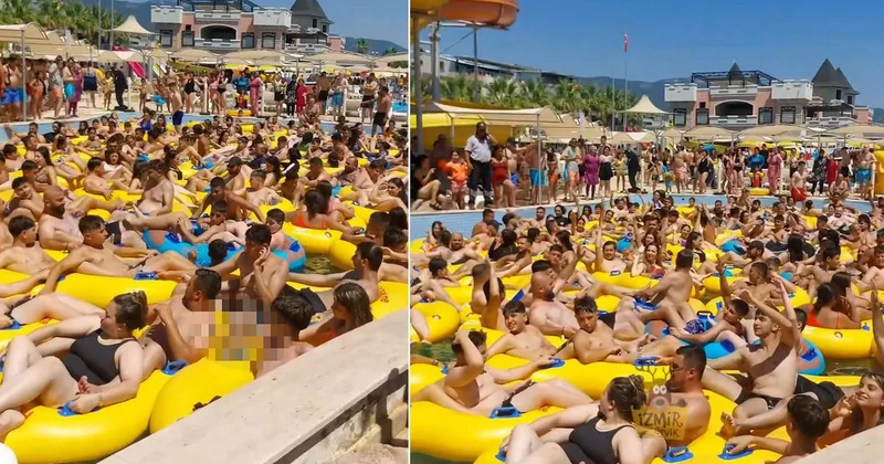 Hindistan değil Ege nin incisi! Hareket edecek yer kalmadı