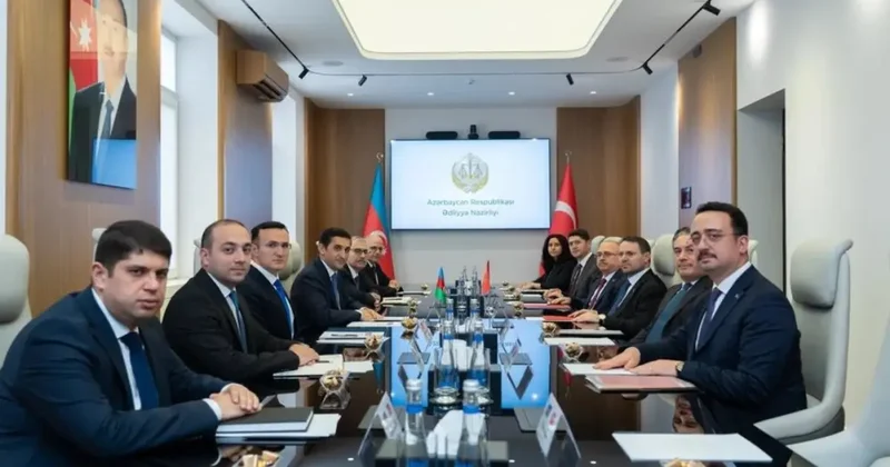 Adalet Bakanı Gürlek, Azerbaycanlı mevkidaşı Ahmadov ile bir araya geldi