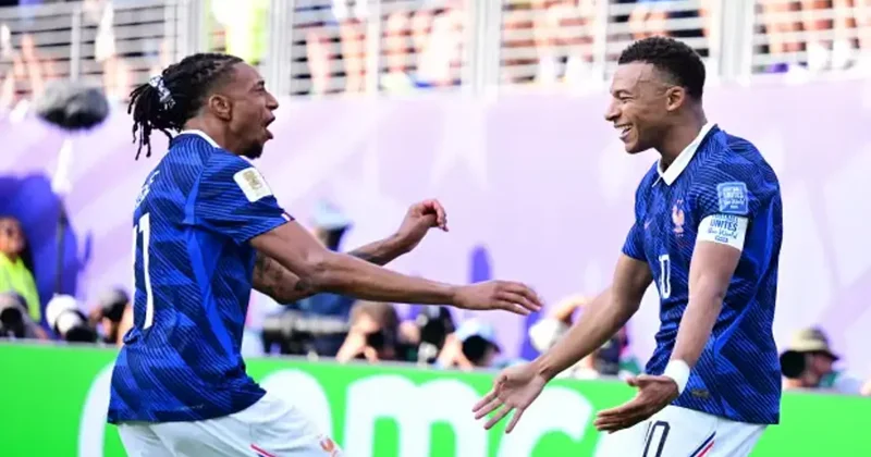 Mbappe alev aldı! Fransa güle oynaya son 16 da