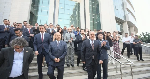 Mersin Cumhuriyet Başsavcısı Ahmet Çelikkol Adana ya uğurlandı Mersin Haberleri Habertürk Yerel Haberler
