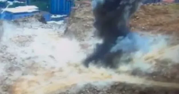 Şırnak ta şantiye alanında bulunan 2 roketatar mühimmatı imha edildi