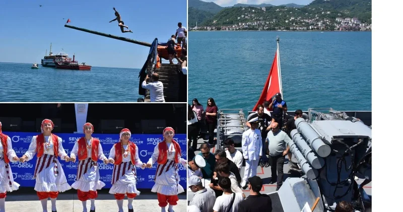 Trabzon Giresun ve Ordu da 1 Temmuz Denizcilik ve Kabotaj Bayramı coşkusu Giresun Haberleri