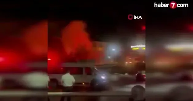 Küçükçekmece’de trafo bomba gibi patladı