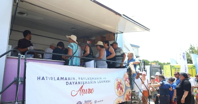 Başkan Gençay dan 8 bin kişilik aşure ikramı Aydın Haberleri Habertürk Yerel Haberler