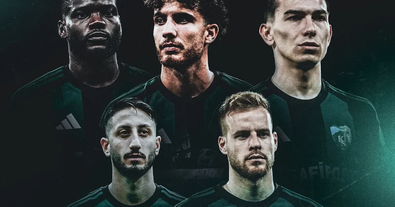Kocaelispor 5 futbolcusuna veda etti Sözcü Gazetesi