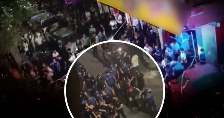 İstanbul daki mahallede olaylı gece! Duyan sokağa döküldü: Linç girişiminden polis kurtardı