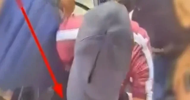 Metrobüste yankesicilik kamerada: Yoğunluğu fırsat bildi cep telefonu çaldı VİDEO İZLE