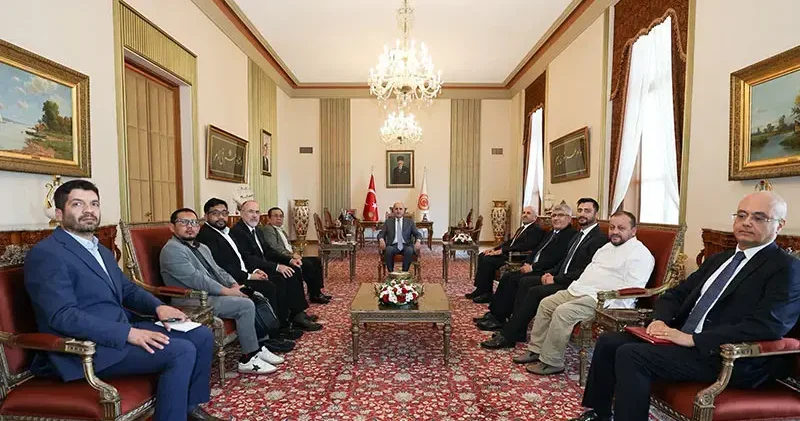 Kurtulmuş, Filipinler Bangsamoro Özerk Bölgesi Kurucu Başkanı İbrahim i kabul etti
