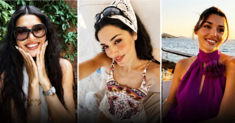 Hande Erçel, tatil anılarını paylaştı