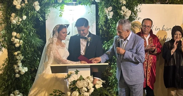 Manisa protokolü Özkan ailesinin mutluluğunda buluştu Manisa Haberleri Habertürk Yerel Haberler