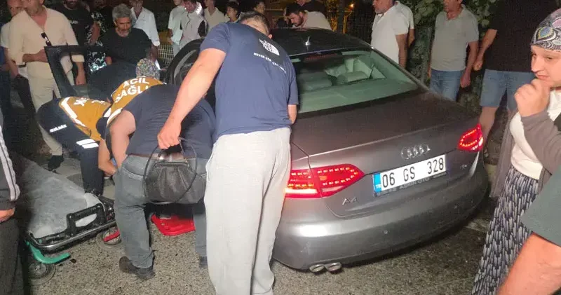 Kazaya karışmamak için manevra yapıp ağaca çarptı: 1 yaralı