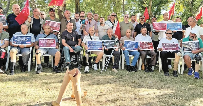 19 gündür eylem yapan er gaziler hak kaybını anlattı Sözcü Gazetesi