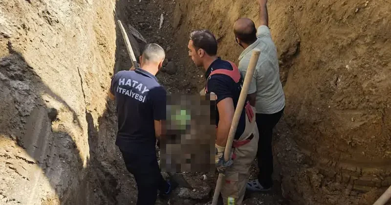 Altyapı çalışmasında göçük altında kalan işçi öldü