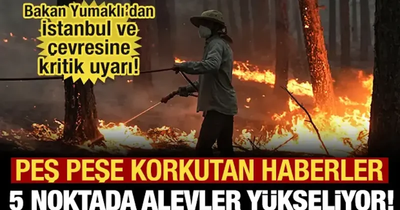 Orman yangınlarında son durum ne? 5 noktada yeniden alevler yükseliyor!