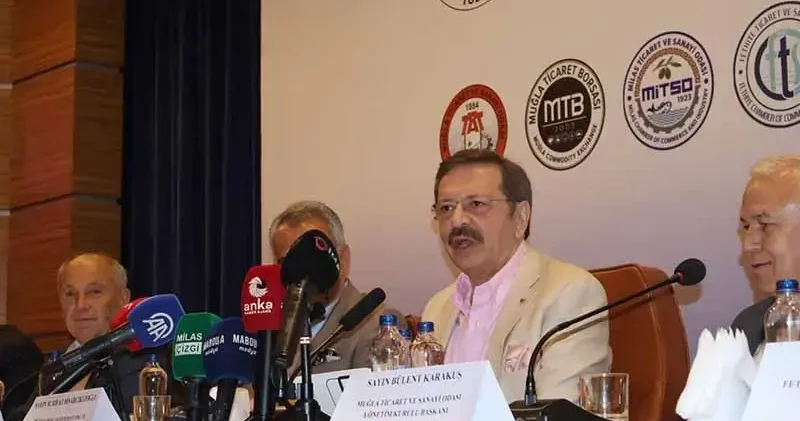TOBB Başkanı Hisarcıklıoğlu: Sırt sırta, gönül gönüle zor günleri aşacağız