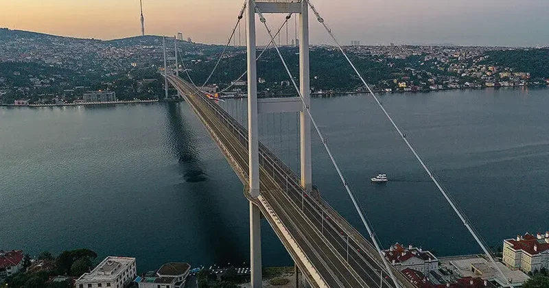 İstanbullular dikkat! 15 Temmuz Şehitler Köprüsü 3 gün belirli saatlerde trafiğe kapatılacak