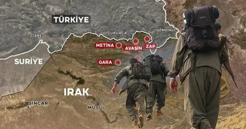 Uydu görüntüleri ortaya koydu! PKK sınırdaki 81 kampı terk etti