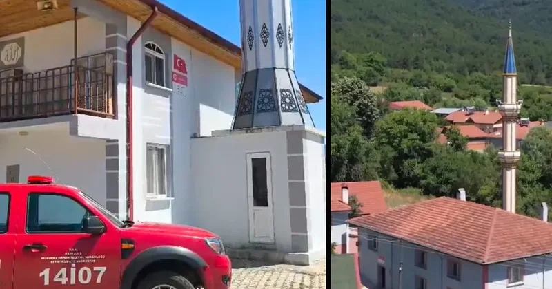Yer: Bolu! Orman yangını riskine karşı camilerden anons yapıldı