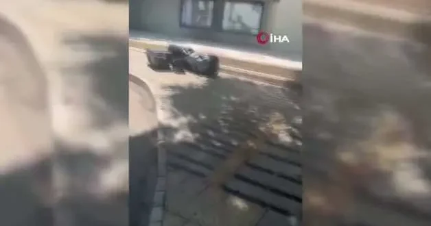 Belediye önünde 800 bin TL’lik ceza yediği ses sistemini yakan işletmeci tutuklandı
