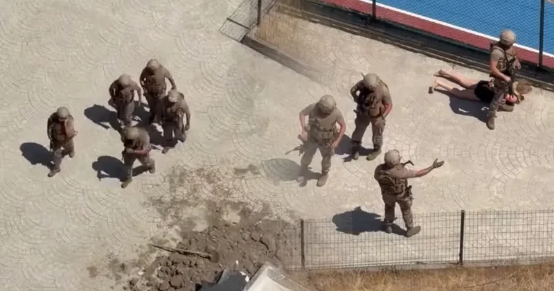 Lüks sitede özel harekatlı cinayet operasyonu! O anlar kamerada…