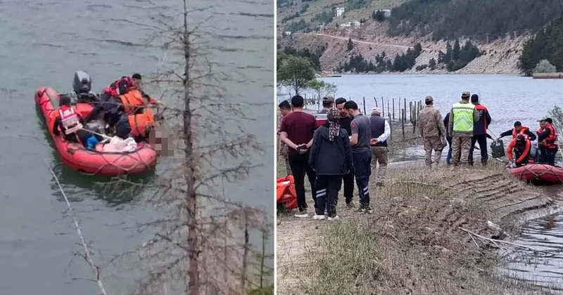 Gümüşhane de baraj gölüne düşen araçta 1 kişi öldü, arama çalışmaları sürüyor