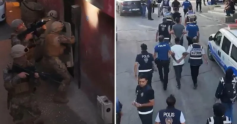 Narko Kapan Gaziantep Operasyonu nda gözaltına alınan 416 şüpheli tutuklandı