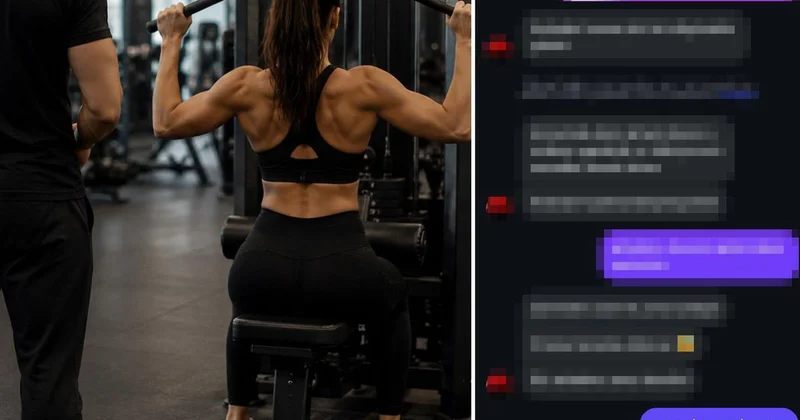 Bu nasıl bir teklif? Gönderilen mesaj fitness eğitmenini şoke etti