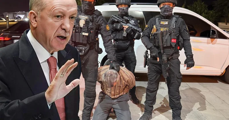 Erdoğan a suikast timinde yer alan son terörist böyle yakalandı! Evinden çıkanlar şaşırttı