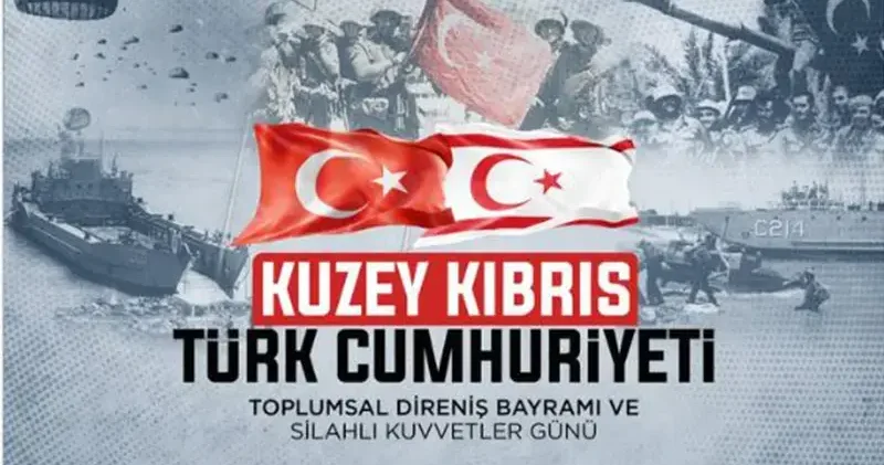 MSB, KKTC’nin Toplumsal Direniş ve Silahlı Kuvvetler Günü nü kutladı
