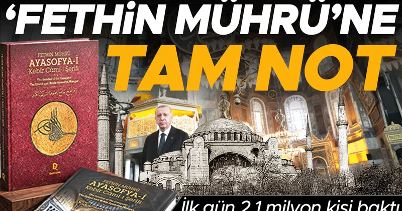 ‘Fethin Mührü’ne tam not