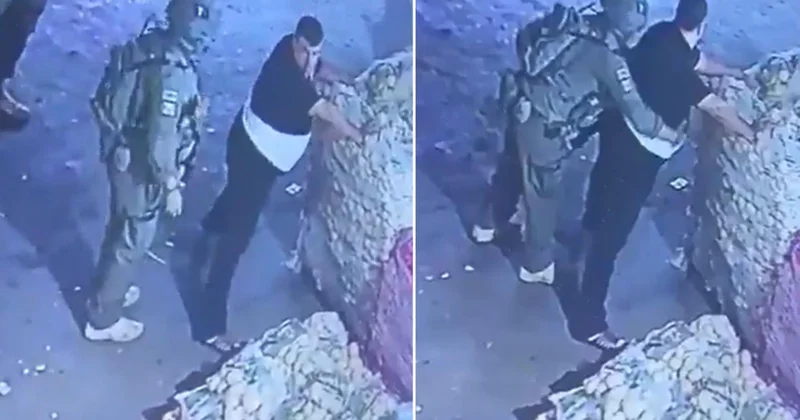 İsrailli askerlerden pazara baskın! Filistinli işçilere şiddet uyguladılar